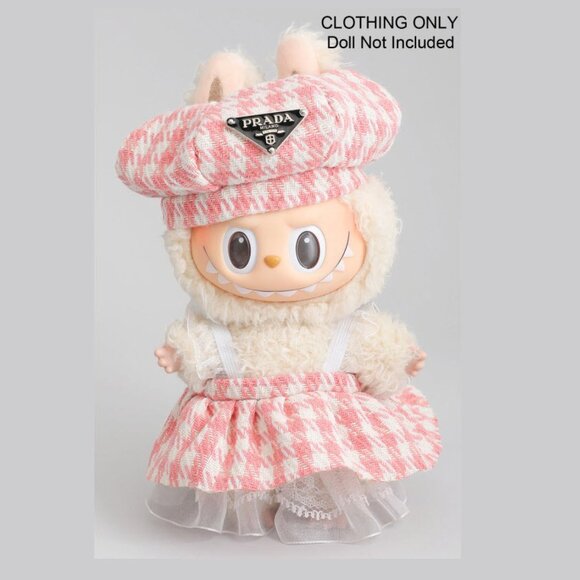 PINK OUTFIT FOR LABUBU DOLL - Picture 1 of 1